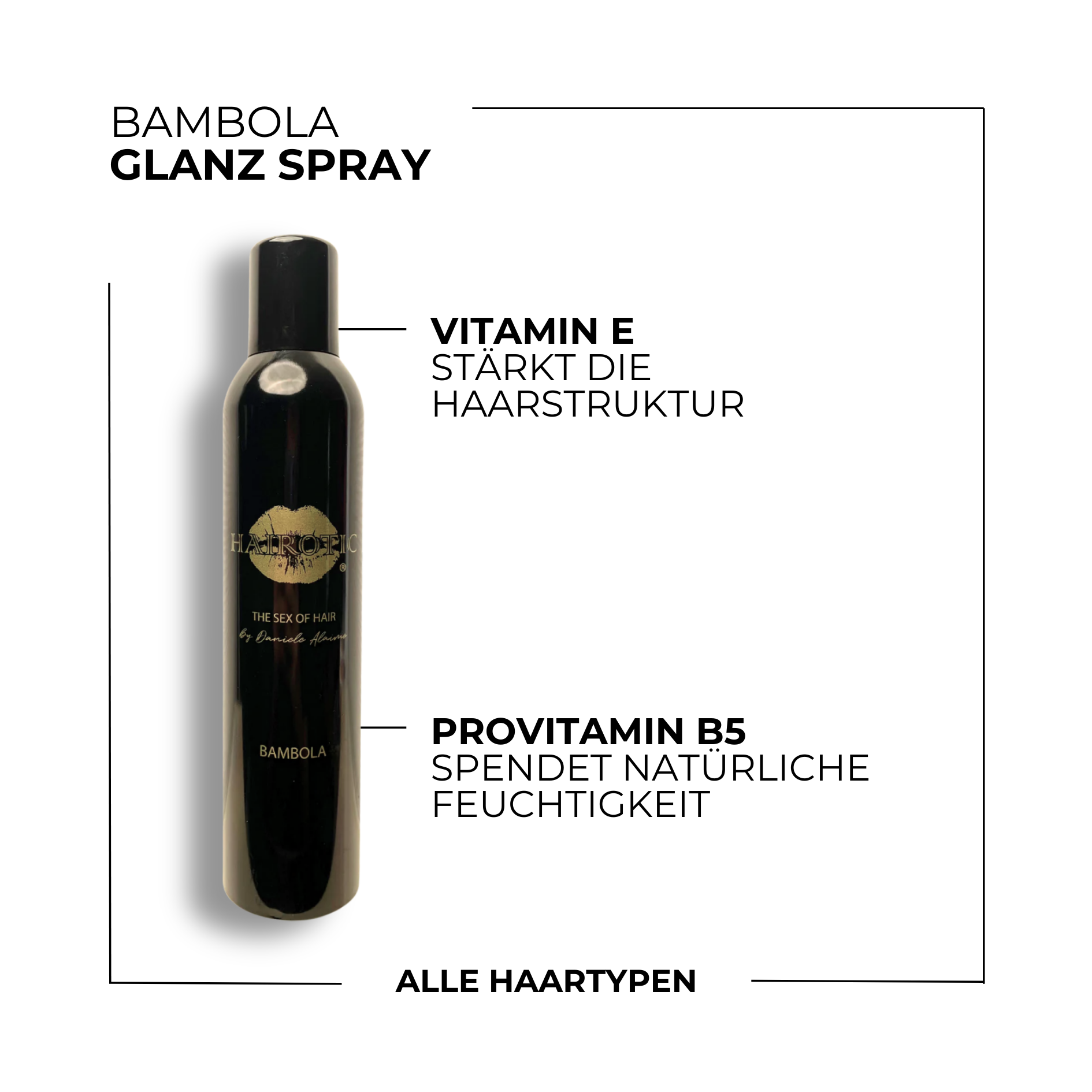 Bambola Glanz Spray, 150ml