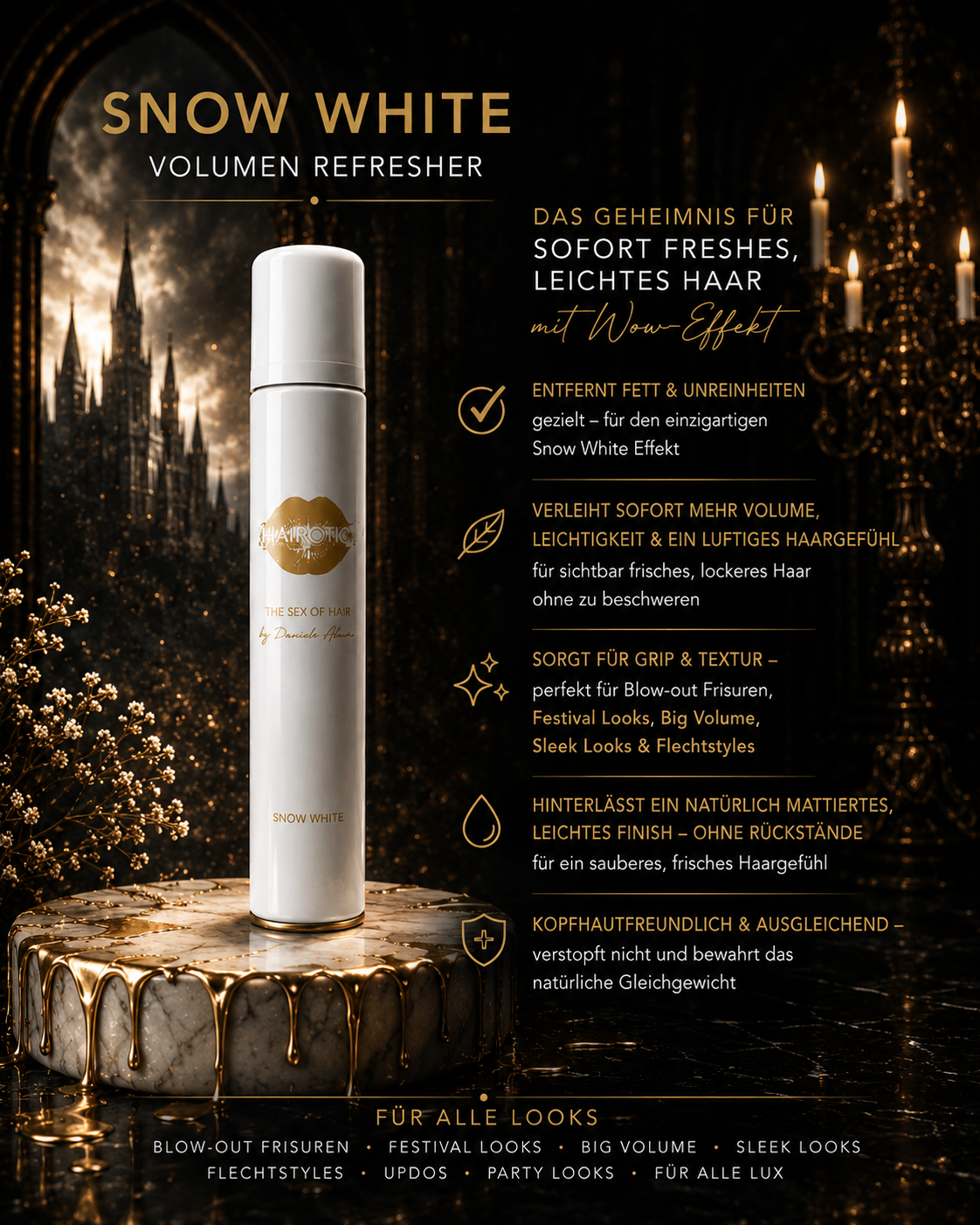Snow White Volumen Refresher, 200ml
