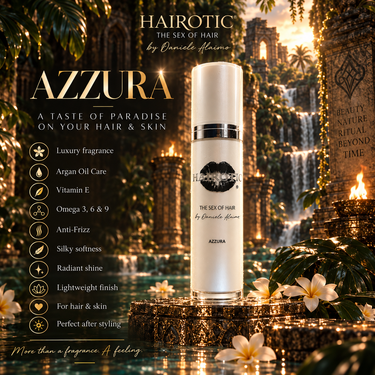 AZZURA – Luxury Hair Perfume & Shine Spray