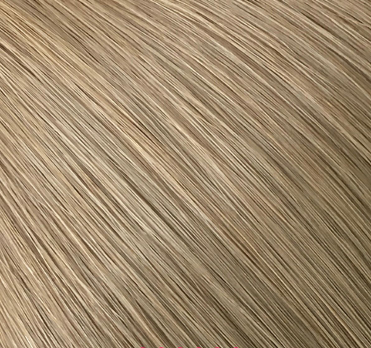 #18 Haarverlängerung Aschblondsoftgold – 56 cm