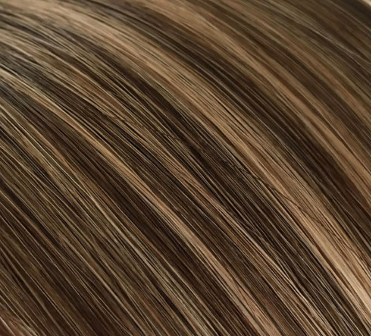 #P4/27 Haarverlängerung Karamell Macchiato – 56 cm