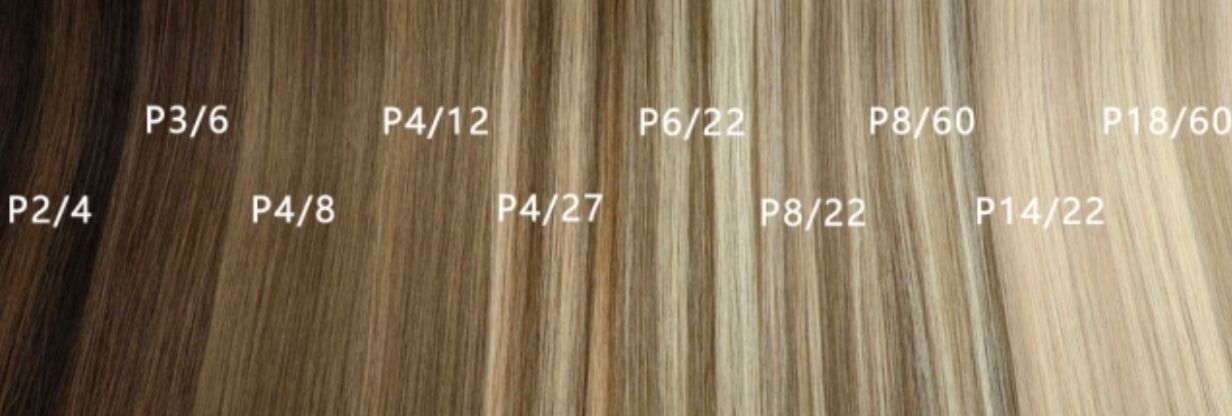 #P8/60 Haarverlängerung Karamell Latte Spekulatius – 56 cm