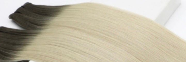 #T7-M60 Haarverlängerung Ice-Balayage – 56 cm